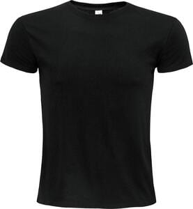 SOL'S 03564 - Epic Unisex Round Neck Fitted Jersey T Shirt Deep Black