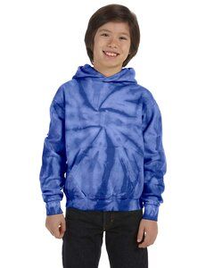 Tie-Dye CD877Y - Youth 8.5 oz. Tie-Dyed Pullover Hooded Sweatshirt