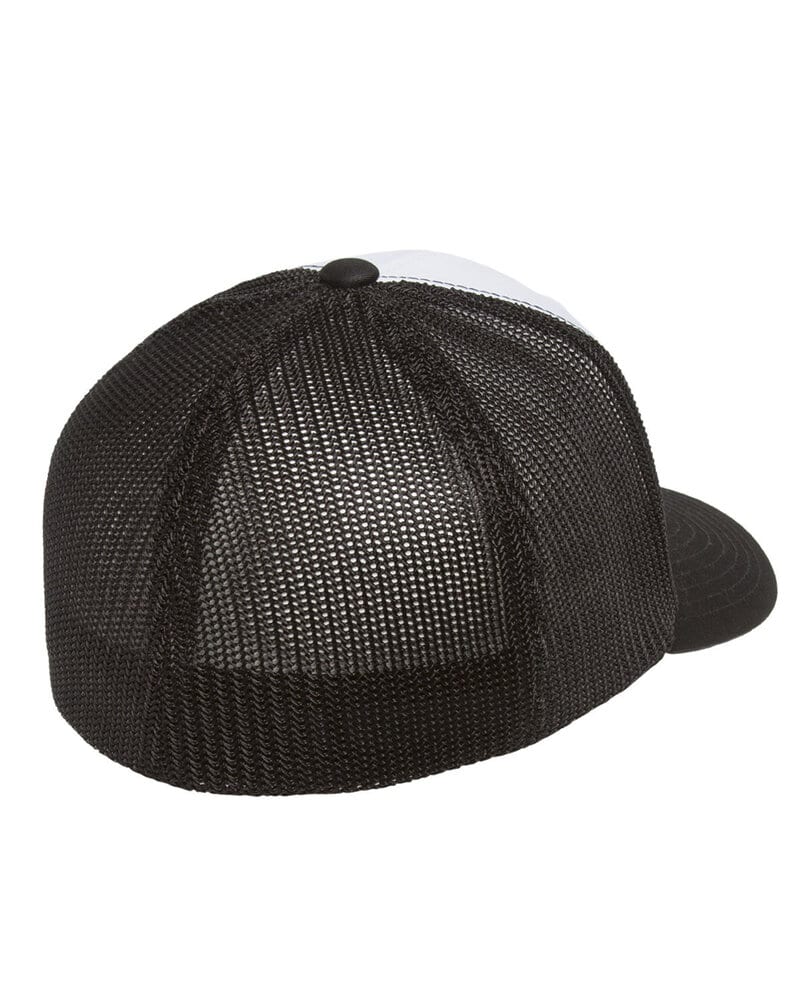 Yupoong 6511W - Flexfit Trucker Mesh with White Front Panels Cap