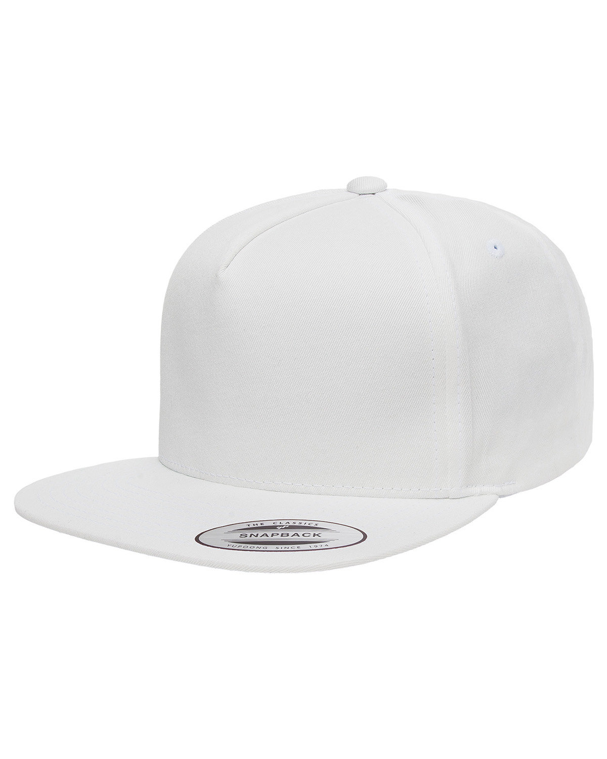 Panel Cotton Twill Snapback Cap 