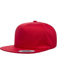Yupoong Y6502 - Adult Unstructured 5-Panel Snapback Cap