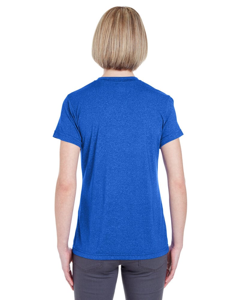 UltraClub 8619L - Ladies  Cool & Dry Heathered Performance T-Shirt