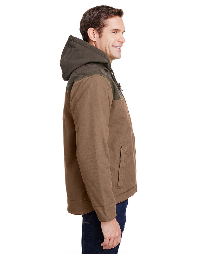 Dri Duck DD5058 - Men's 12 oz. 100% Cotton Canvas Hooded Terrain Jacket