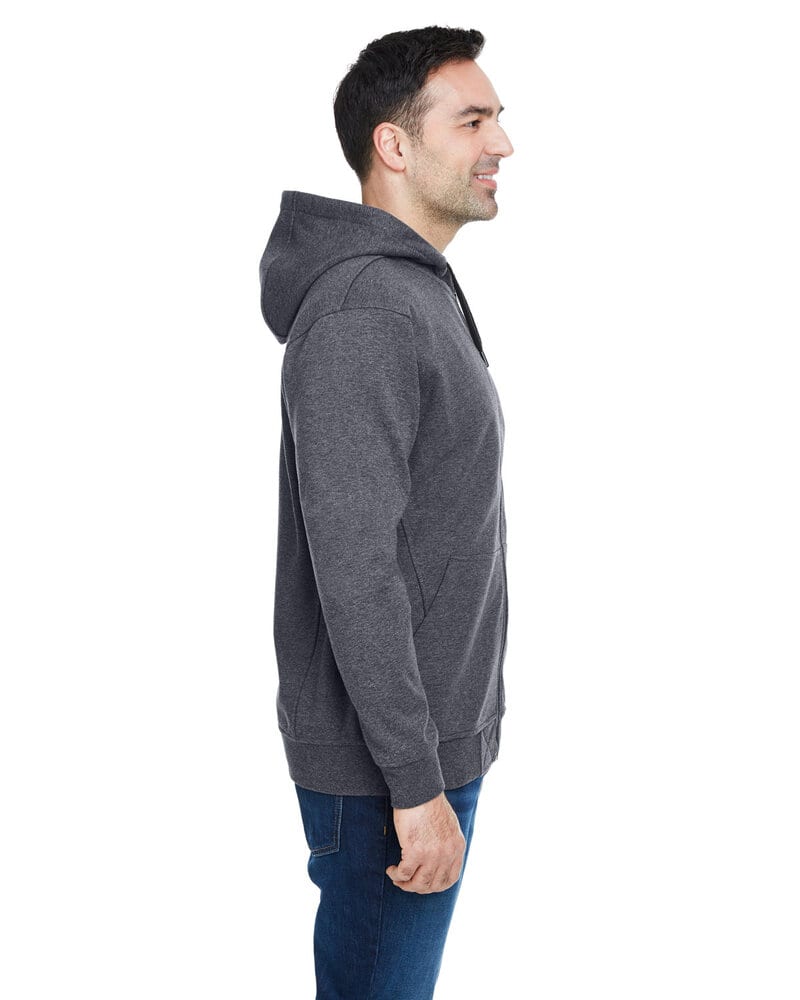 Dri Duck 7040 - Men's Bateman Power Full Zip Hooded Fleece