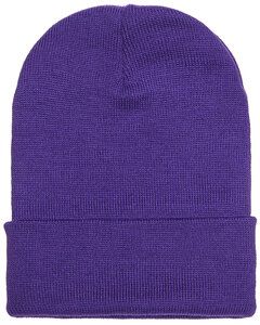 Yupoong 1501 - Cuffed Knit Cap Purple