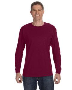 Gildan G540 - Heavy Cotton™ Long-Sleeve T-Shirt Granate