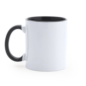 EgotierPro MD4001 - MANGO Special 350ml ceramic sublimation mug White/Black