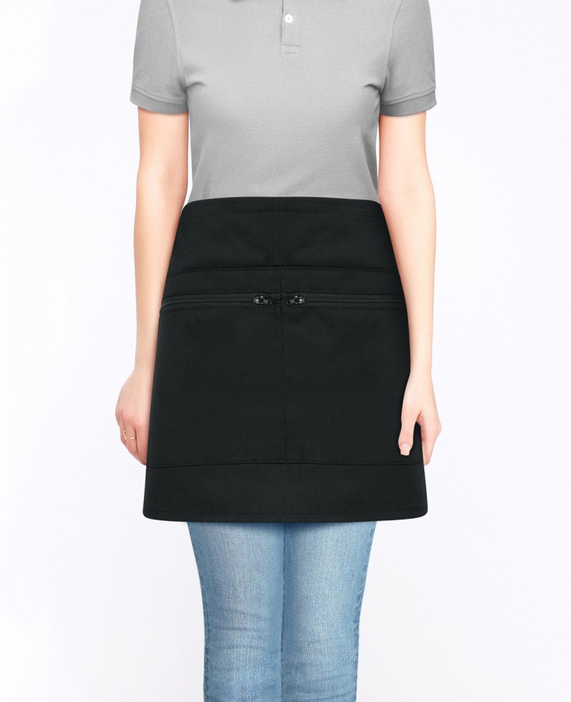 Absolute Apparel AA706 - Waist Apron With Zip Pocket