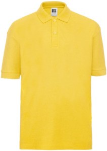 Russell Jerzees Schoolgear R539B - Classic PolyCotton Polo Kids 215gm Yellow