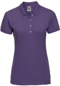 Russell R566F - Stretch Polo Ladies Ultra Purple