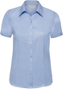 Russell Collection R963F - Herringbone Short Sleeve Ladies Shirt