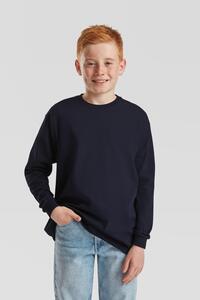 Fruit Of The Loom F61007 - Valueweight T-Shirt Long Sleeve Kids Black