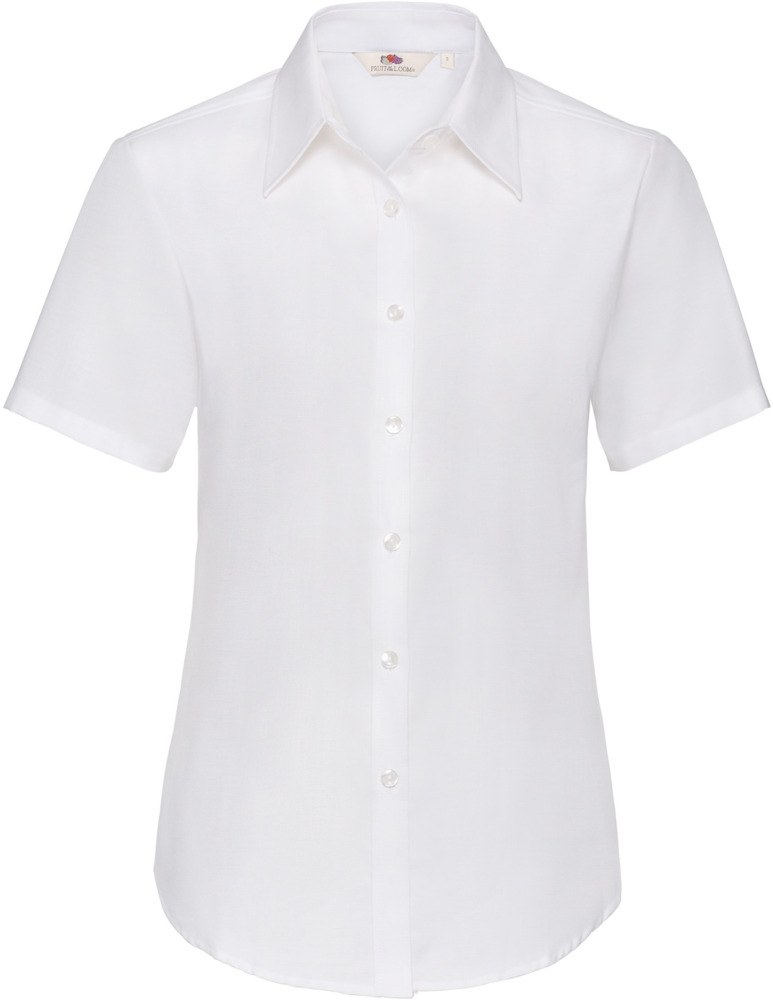 Fruit Of The Loom F65000 - Ladies Short Sleeve Oxford Shirt