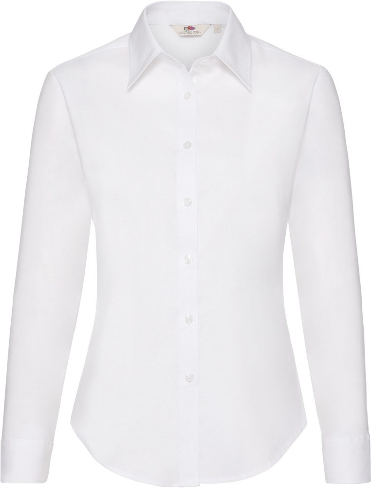 Fruit Of The Loom F65002 - Ladies Long Sleeve Oxford Shirt