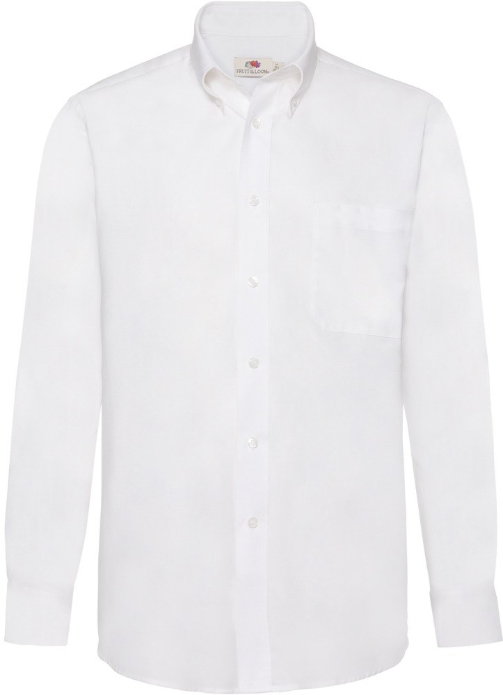 Fruit Of The Loom F65114 - Mens Long Sleeve Oxford Shirt