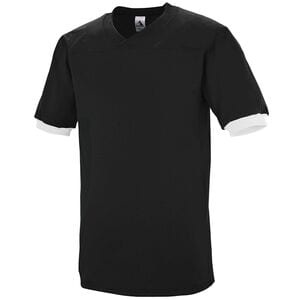 Augusta Sportswear 374 - Fraternity Jersey Negro / Blanco