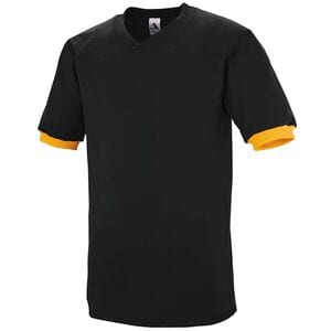 Augusta Sportswear 374 - Fraternity Jersey Black/Gold