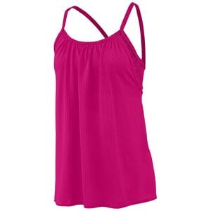 Augusta Sportswear 2422 - Ladies Sadie Tank Power Pink/Power Pink Plexus Print