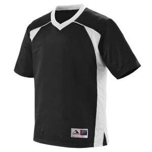 Augusta Sportswear 260 - Victor Replica Jersey Negro / Blanco