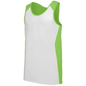 Augusta Sportswear 323 - Alize Jersey Lime/White