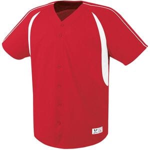 HighFive 312080 - Adult Impact Full Button Jersey