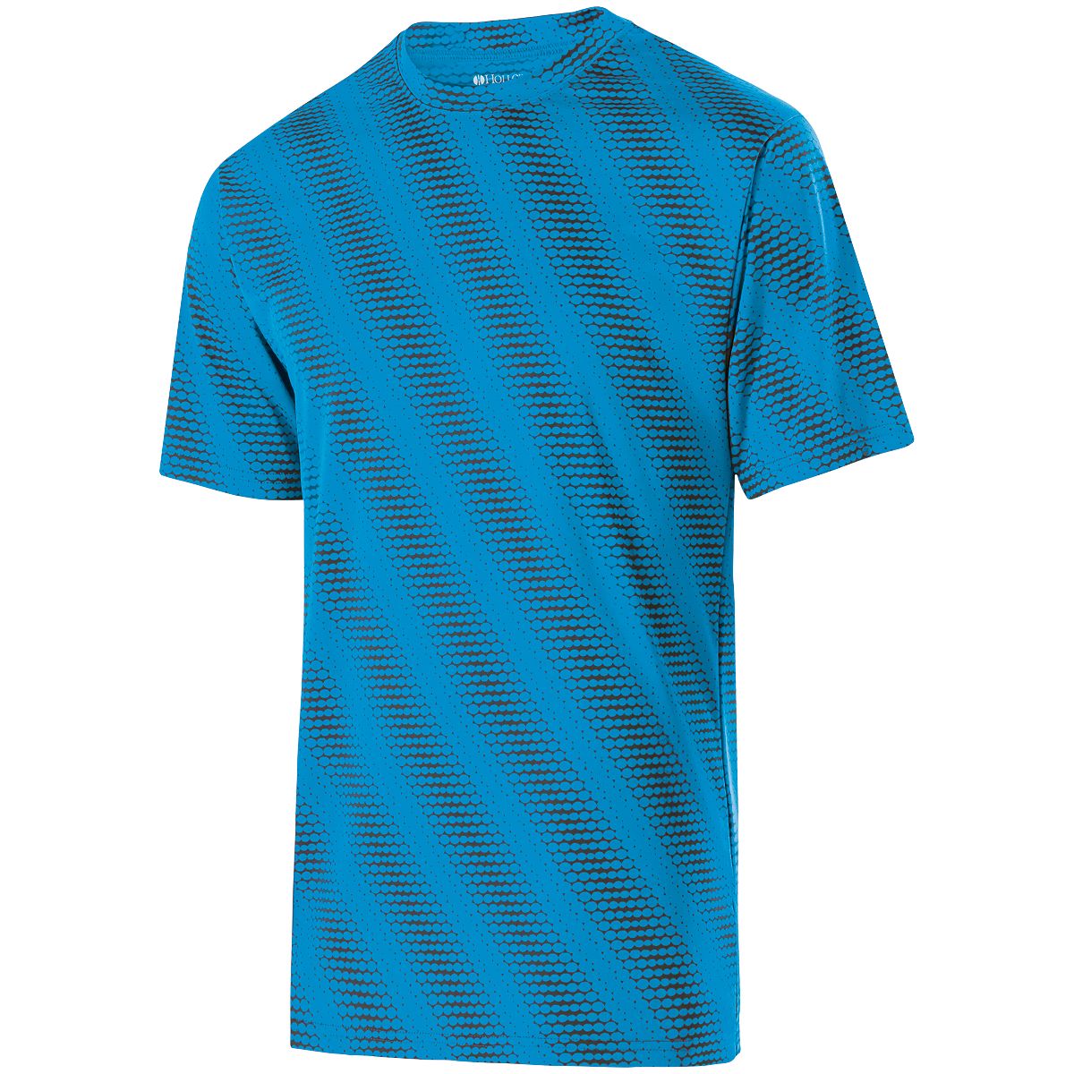 Holloway Youth 100% Polyester Wicking Smooth Knit Torpedo T-Shirt 222203 