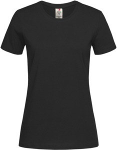 Stedman ST2620 - Classic Organic T-Shirt Crew Neck Ladies Black Opal