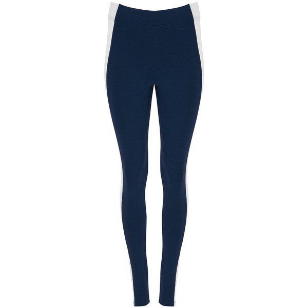 Roly LG0398 - AGIA Womens long sports leggings with elastic waistband and contrasting side stripes