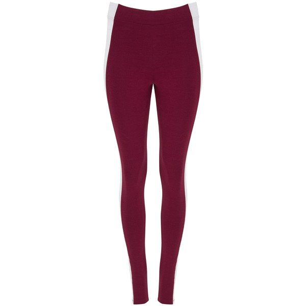 Roly LG0398 - AGIA Womens long sports leggings with elastic waistband and contrasting side stripes