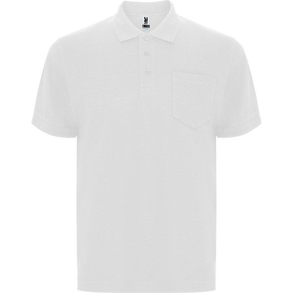 Roly PO6607 - CENTAURO PREMIUM Short-sleeve polo shirt with pocket on left chest