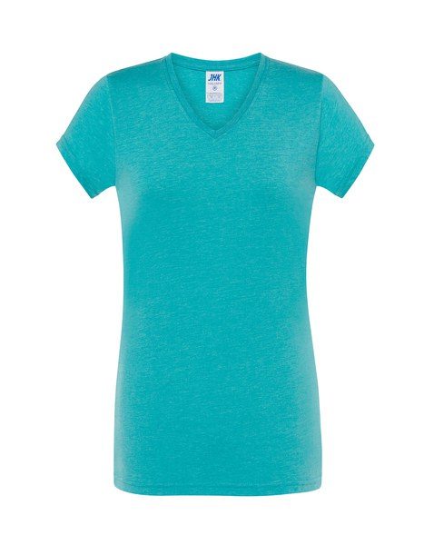 JHK JK158 - Camiseta con cuello de pico para mujer 145