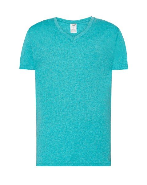 JHK JK401 - Ultra-Soft Enzyme Washed V-Neck Cotton Tee