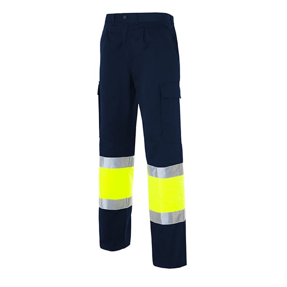 Seana 11374 - Madras 1 multipocket bicolour trousers