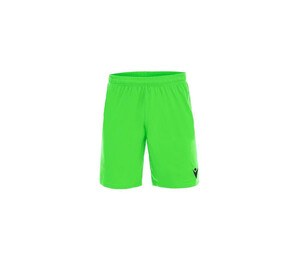 MACRON MA5223 - Shorts esportivos em tecido Evertex Fluo Green