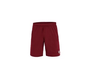 MACRON MA5223J - Children's sports shorts in Evertex fabric Burgundy