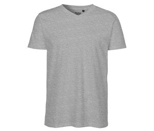 Neutral O61005 - Men's V-neck T-shirt Sport Grey
