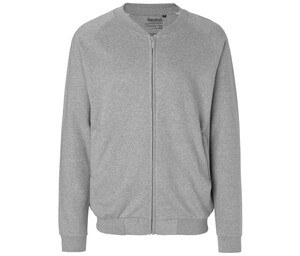 Neutral O73501 - Organic cotton fleece jacket Sport Grey