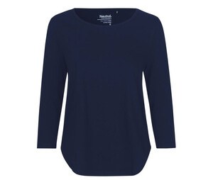 Neutral O81006 - Camiseta mujer manga 3/4 Azul marino