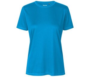 Neutral R81001 - Camiseta feminina de poliéster reciclado respirável Sapphire