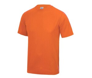 Just Cool JC001J - camiseta neoteric™ transpirable niño Electric Orange