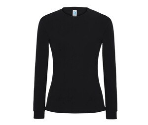 JHK JK176 - Langärmliges T-Shirt für Damen Black