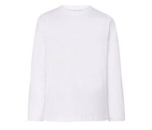 JHK JK160K - Children's long-sleeved t-shirt White