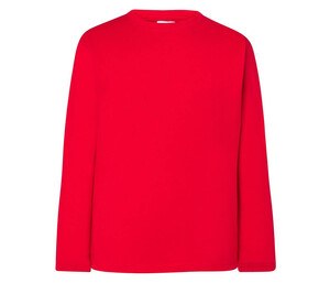 JHK JK160K - Children's long-sleeved t-shirt Red