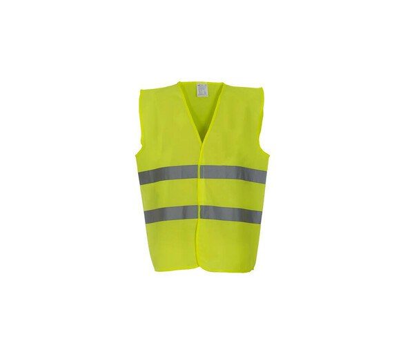 Label Serie YK102 - High Visibility Safety Vest with Reflective Straps