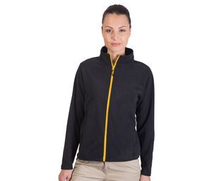 BLACK & MATCH BM701 - Women's zipped fleece jacket Dark Grey