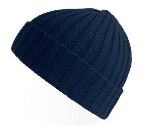 Atlantis AT207 - Recycled polyester beanie Navy