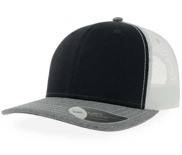 Atlantis AT212 - Atlantis Tricolor Breathable Trucker Cap