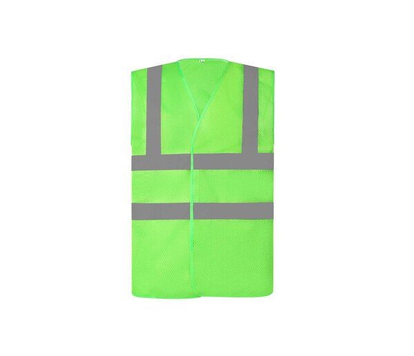 Yoko YK120 - High Visibility Breathable Mesh Safety Jacket