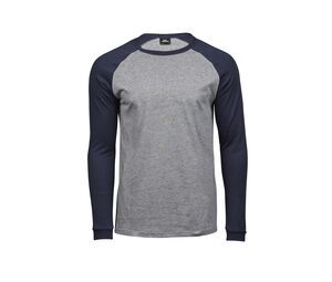 Tee Jays TJ5072 - Long sleeve baseball t-shirt