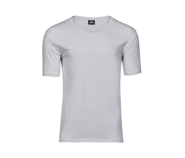 Tee Jays TJ401 - Camiseta elástica con cuello de pico